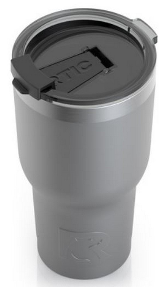 RTIC 20 oz. Vacuum Insulated Stainless Steel Tumbler - Matte Graphite, Silver