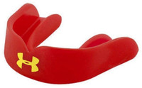 Under Armour UA Soccer Strapless Low Profile Mouthguard Upper (Adult Red)