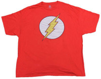 The Flash Men's Tee T-Shirt Super Hero DC Comics Marvel Justice League Red Flash