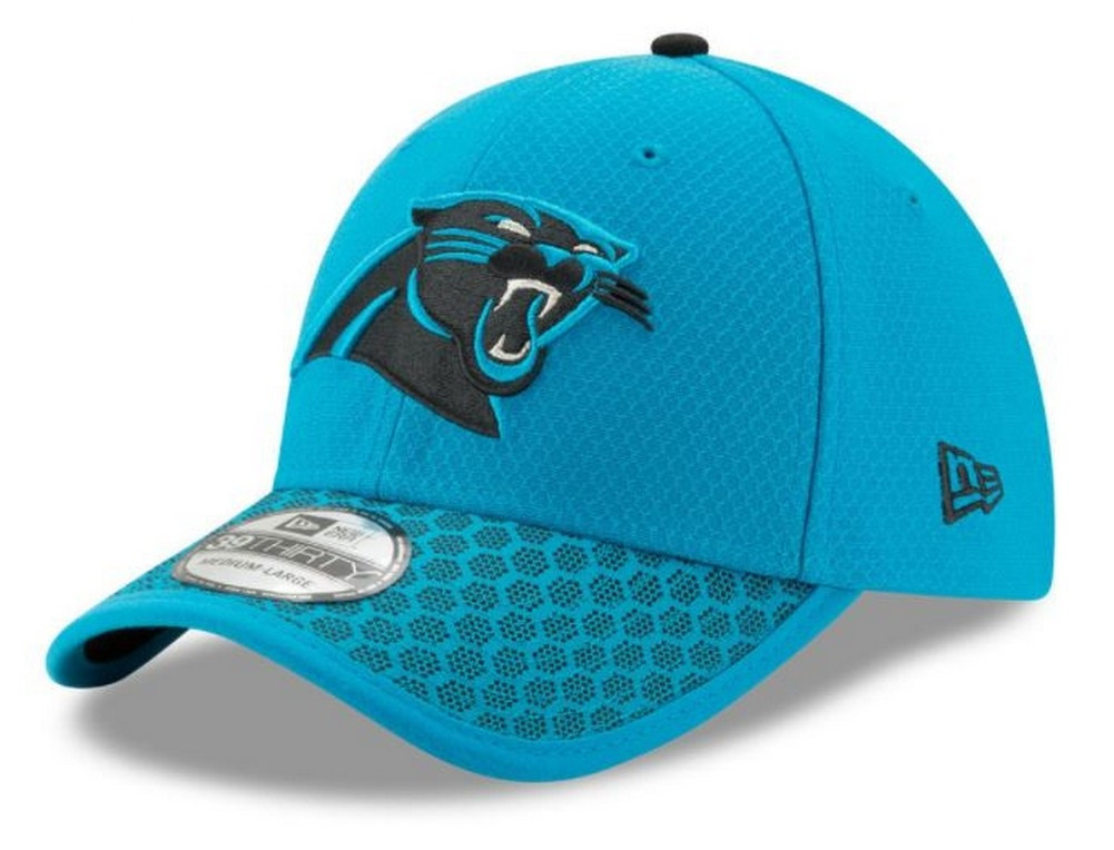 New Era Carolina Panthers Baseball Cap Hat NFL 2017 Sideline 39Thirty