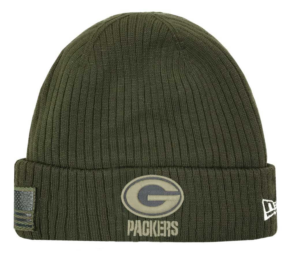 Green Bay Packers Salute To Service 2018 New Era Knit 