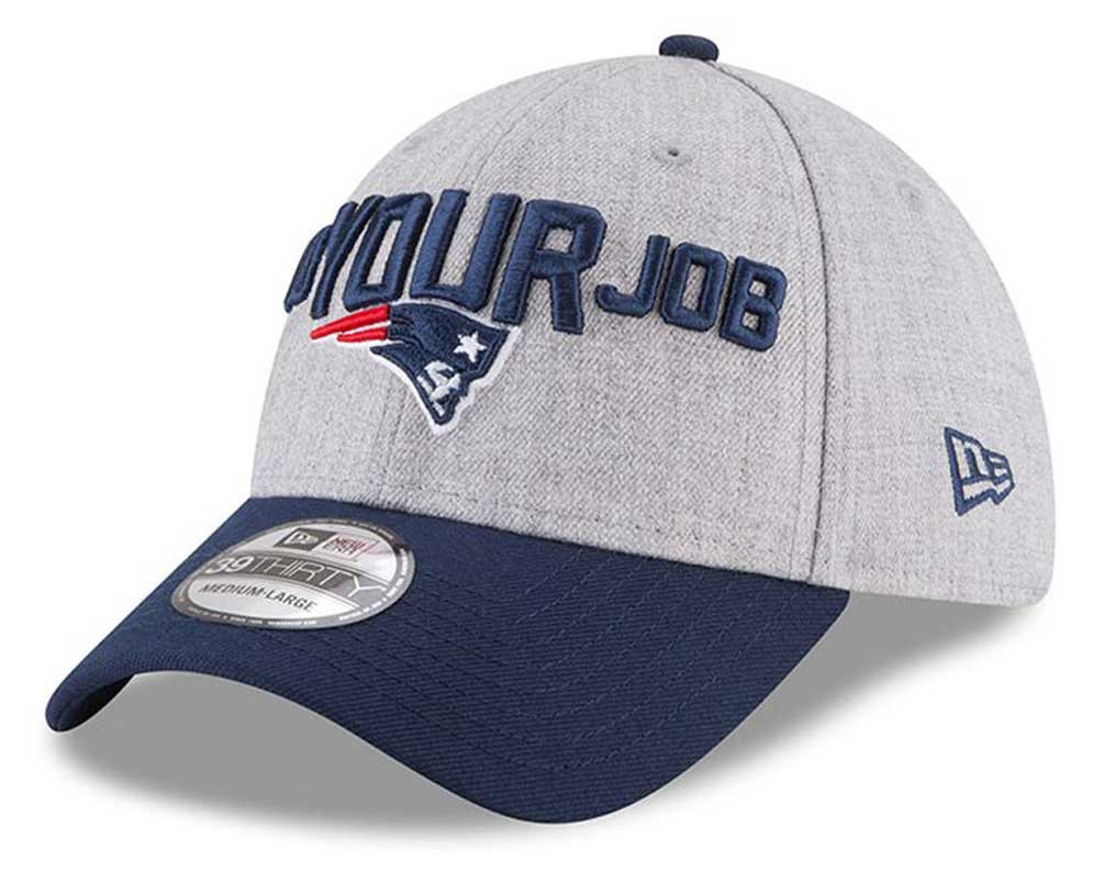 New Era NFL New England Patriots Baseball Hat Cap 3930 NFL Draft