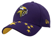 New Era 2019 NFL Minnesota Vikings Draft Hat Cap City Flag 39Thirty 12024557