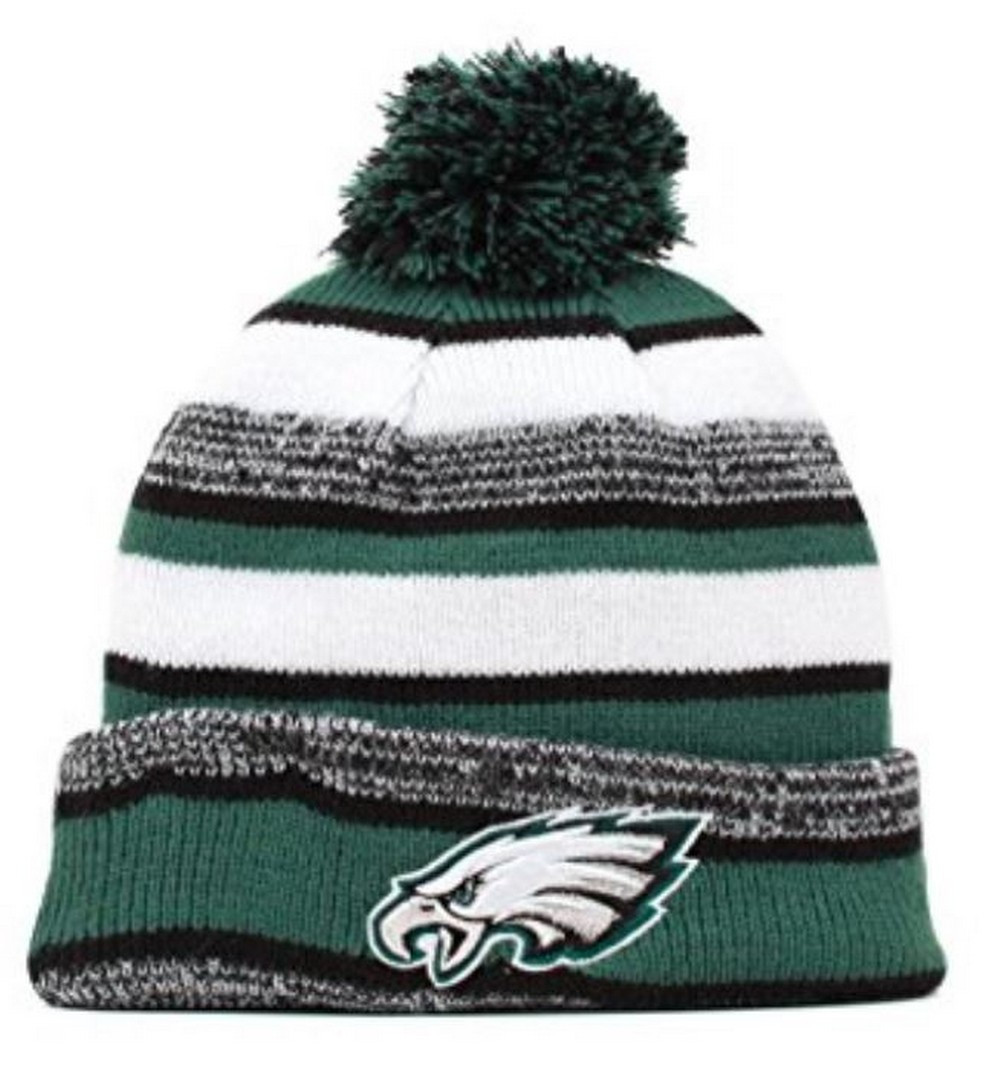 New Era Philadelphia Eagles NFL Stocking Knit Hat Winter Beanie OnField
