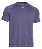 Under Armour Men's UA Stripe Tech Locker Tee Athletic T-Shirt Sport 6 Colors
