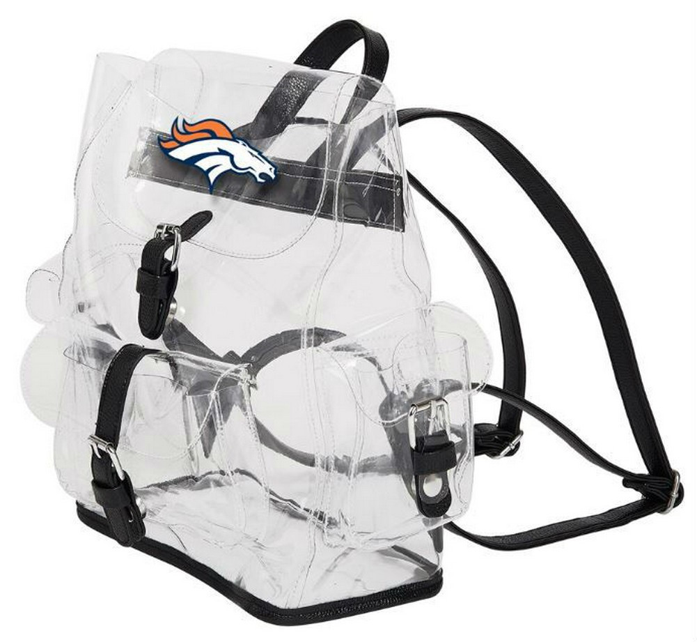 Northwest NFL Denver Broncos Lucia Clear Backpack Most Stadium Event