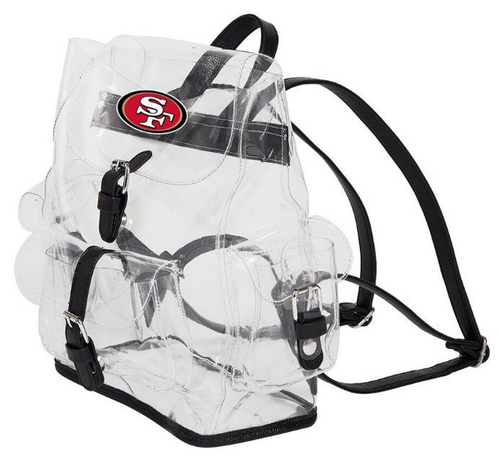 Northwest NFL San Francisco 49ers Lucia Clear Backpack Stadium Event
