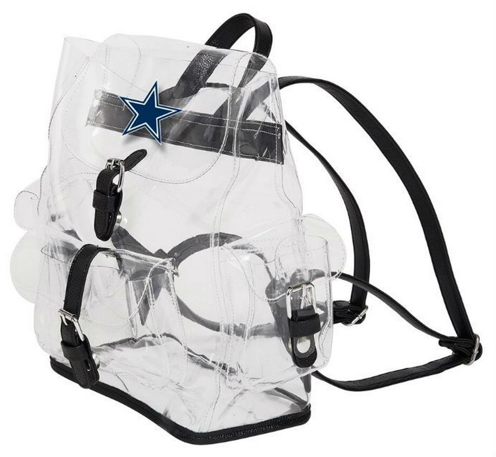 Northwest NFL Dallas Cowboys Lucia Clear Backpack Stadium Event