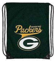 The Northwest NFL Green Bay Packers Team Spirit Back Sack Drawstring Sling Bag WI