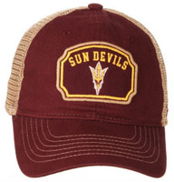 Zephyr Arizona State University Placard Sun Devils College Baseball Cap Phoenix