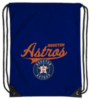 The Northwest MLB Houston Astros Team Spirit Back Sack Drawstring Sling Bag Texas TX