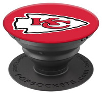 Popsockets NFL Kansas City Chiefs Cell Phone PopGrip Swappable for Phones Tablet