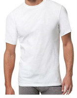 Hanes Men's X-Temp Comfort Cool Crew Neck T-Shirt Undershirt Tee 6 Pack 2535X6