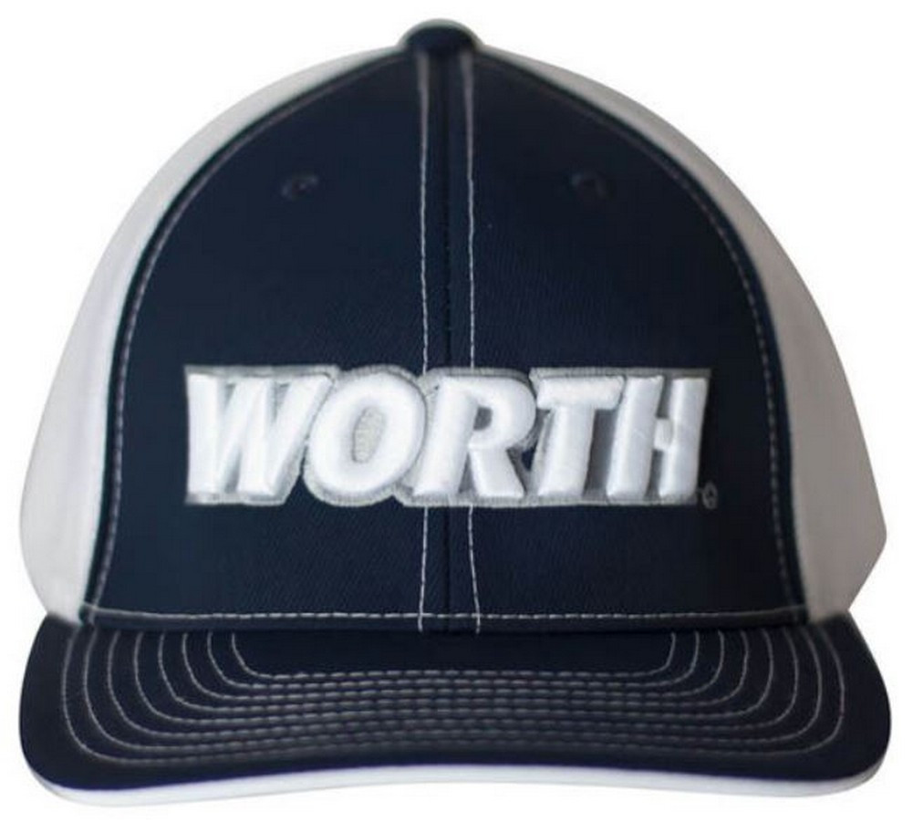 Worth 404M Softball Trucker Flex Fit Hat Cap Baseball Mesh Back Navy
