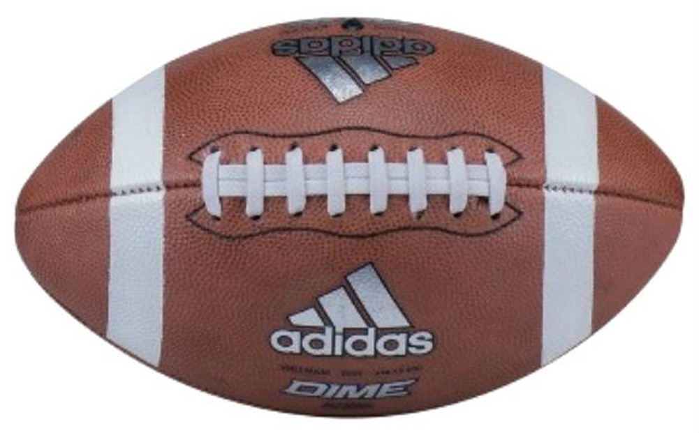 Adidas Dime Peewee Leather Football Youth Size 6 Air 13 PSI Brown