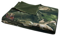 Rapid Dominance HYBRiCAM Camo Reversible Fleece Blanket 60x70 Camouflage Hunting