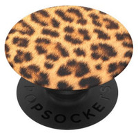 Popsockets Cheetah Chic Cell Phone PopGrip Swappable for Phones & Tablets Animal