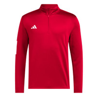 Adidas Men's Half Zip Performance Aeroready Golf Training Jacket - Power Red