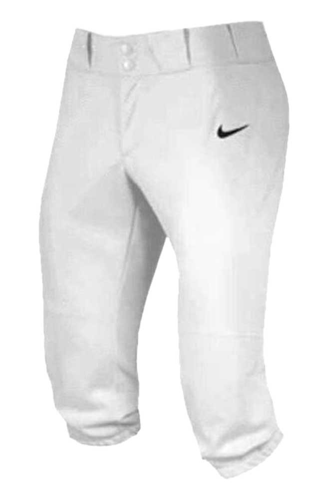 Nike Women's Stock All Out 3/4 Fastpitch Softball Pant Knicker Length