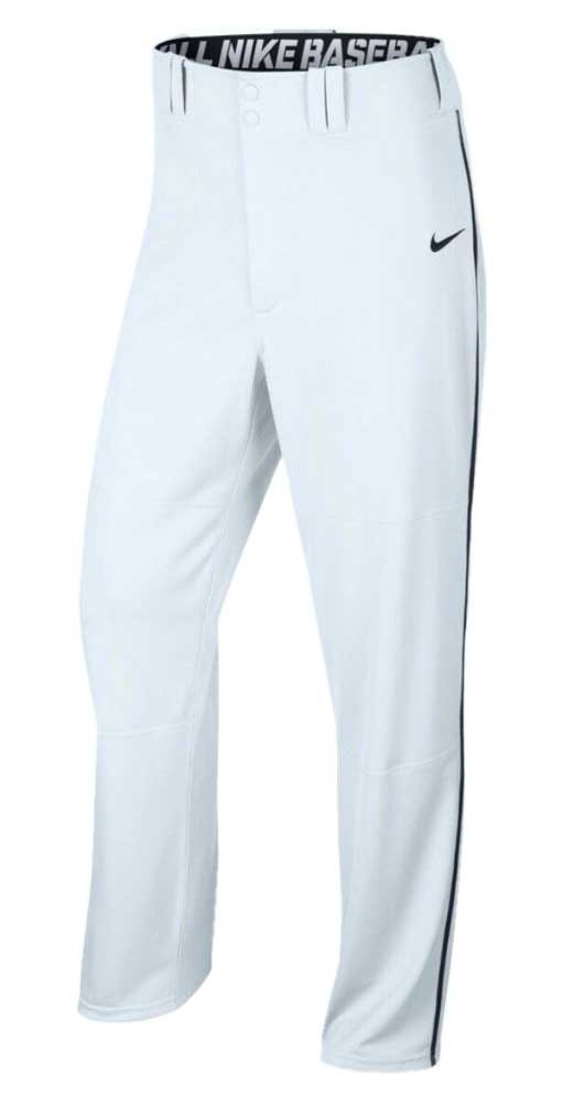 Nike Men's Longball Piped Baseball Pant Full Length DriFit 3 Colors