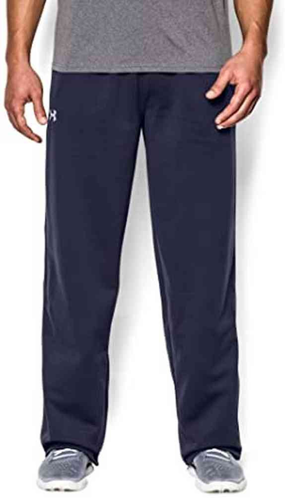 Under Armour Men's Team Open Bottom Fleece Pant Sweatpant Pockets Color