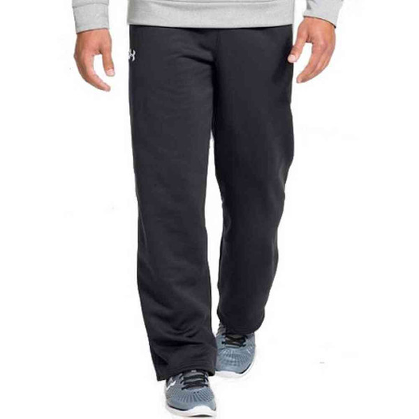 Under Armour Men's Team Open Bottom Fleece Pant Sweatpant Pockets Color