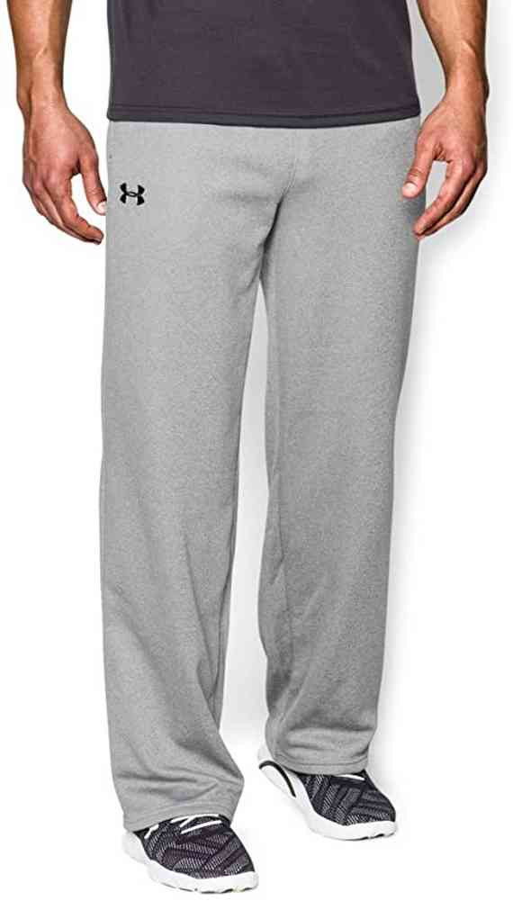 Under Armour Men's Team Open Bottom Fleece Pant Sweatpant Pockets Color