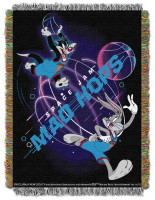 The Northwest Space Jam 2 'Mad Hops' 48in x 60in  Woven Tapestry Throw Blanket