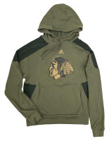 Adidas Men's NHL Chicago Blackhawks Salute to Service Hockey Sweatshirt Hoodie