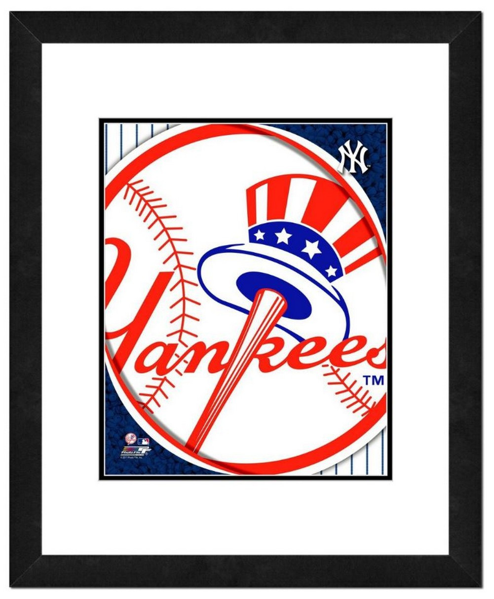 Photo File New York Yankees Team Logo Framed Print Picture Artwork ...