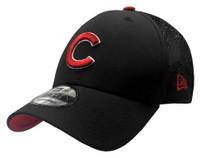New Era Chicago Cubs Baseball Cap Hat MLB Perf Pivot Black 80448394