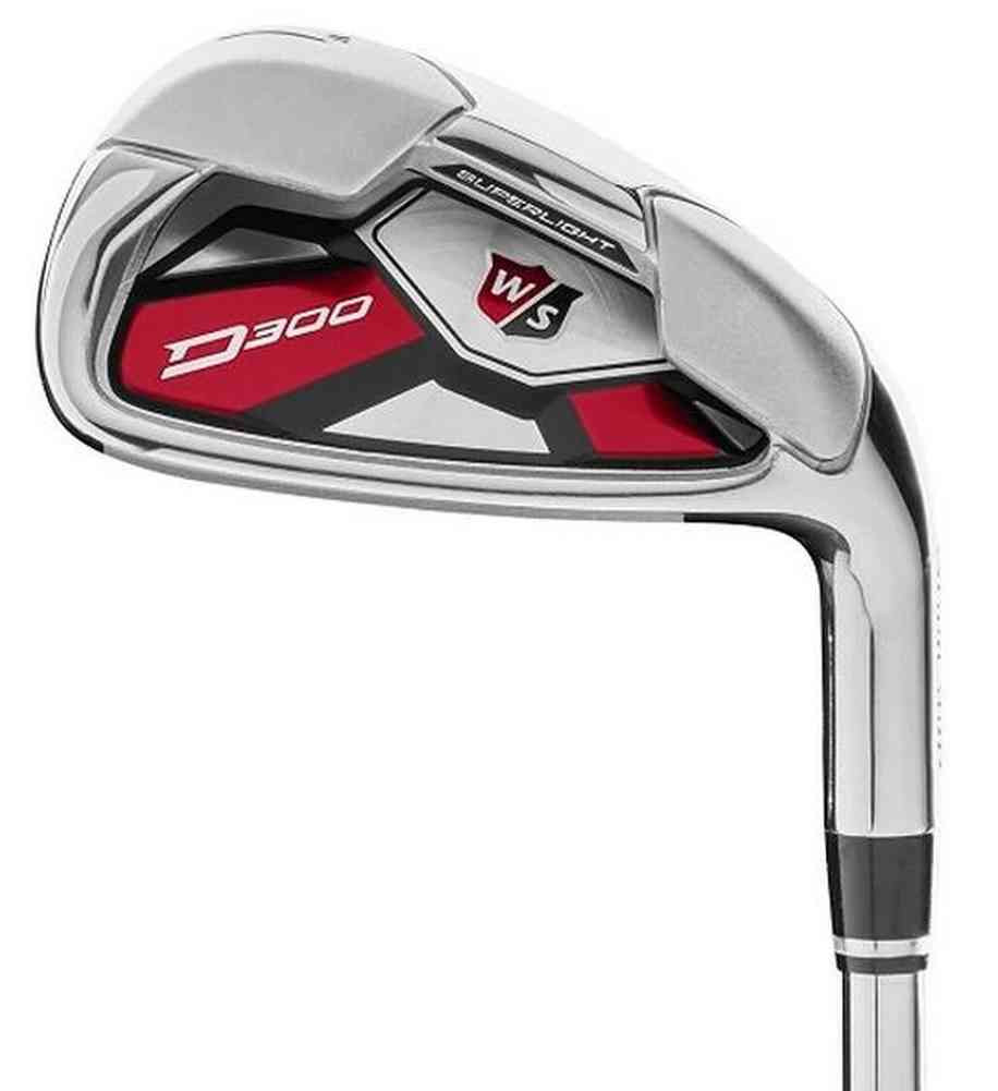 Wilson Staff D300 SL Golf Clubs Iron Set Golfing Mens RH Steel 4H 5-PW  WGR154154