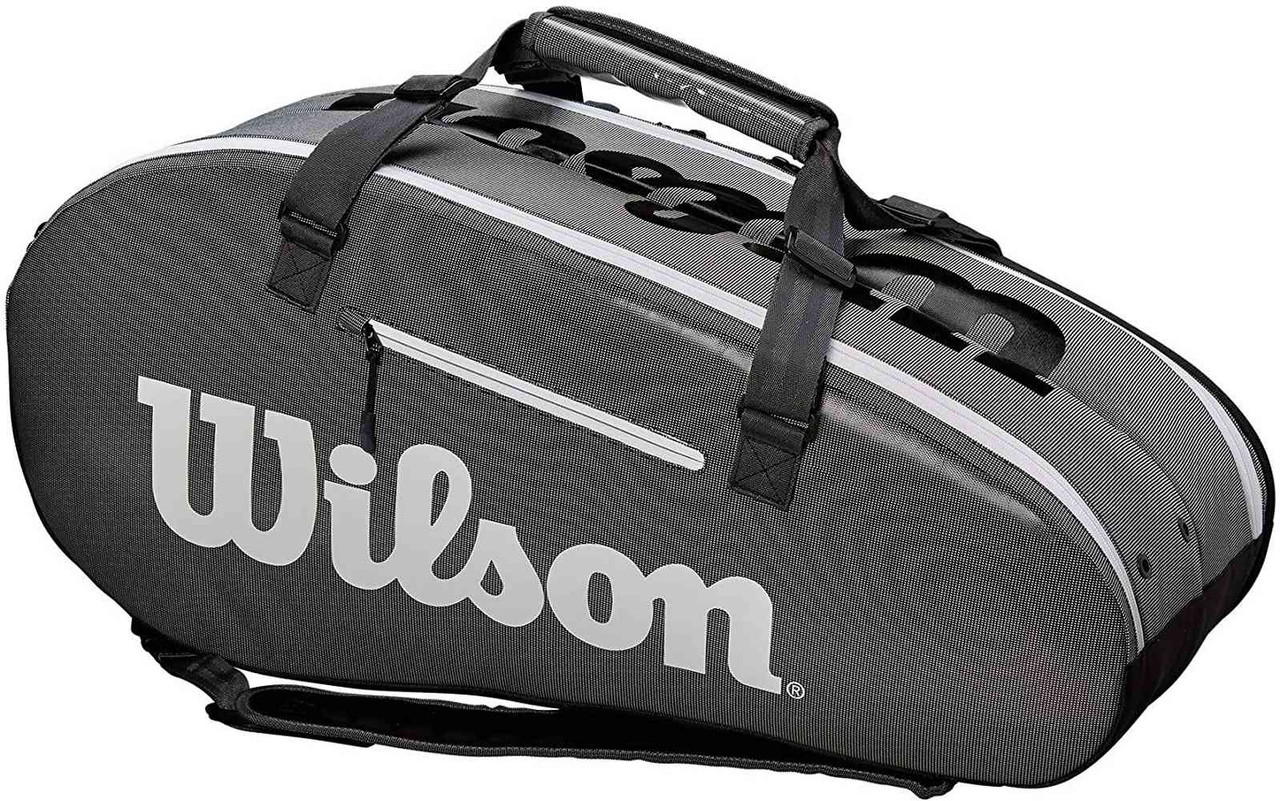 ☆希少スーパーオーバーサイズ125インチ☆ Wilson TRIAD2.0 G2 Wilson Super Tour 2 Compartment Small Tennis Equipment Bag Fits 6