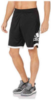 Adidas Men's Badge of Sport Shorts Athletic Work-out Practice Exercise w Pockets