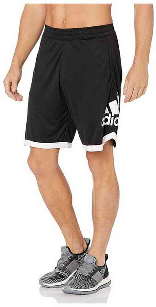 Adidas Men's Badge of Sport Shorts Athletic Work-out Practice Exercise ...