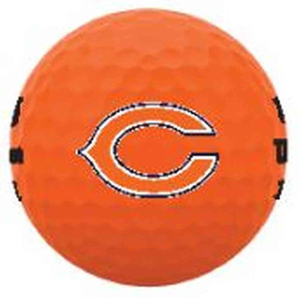 Wilson Duo Soft NFL Football Golf Balls (12 Balls) Chicago Bears Orange