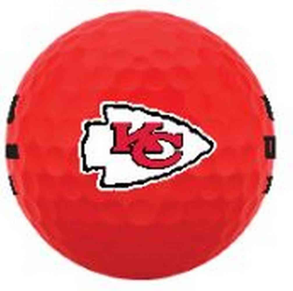 Wilson Duo Soft NFL Football Golf Balls (12 Balls) Kansas City Chiefs