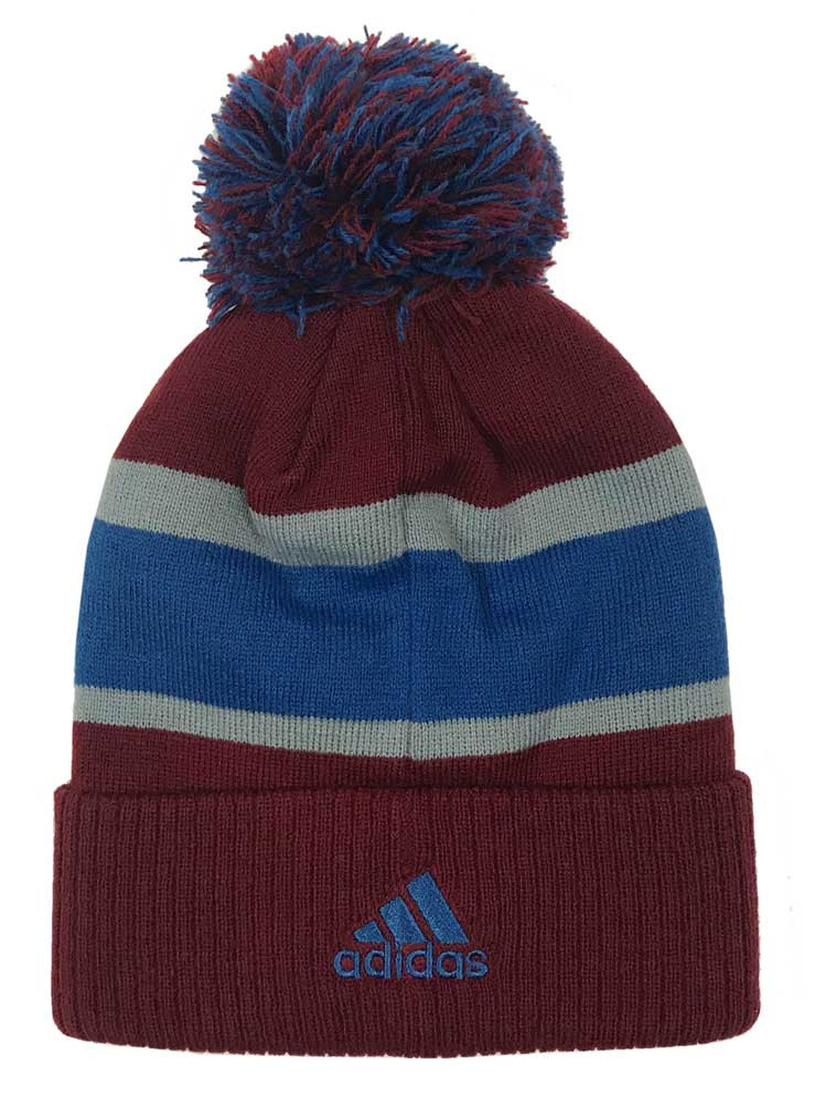 Adidas Men's Colorado Avalanche NHL Hockey Knit Hat Beanie Skull Cap