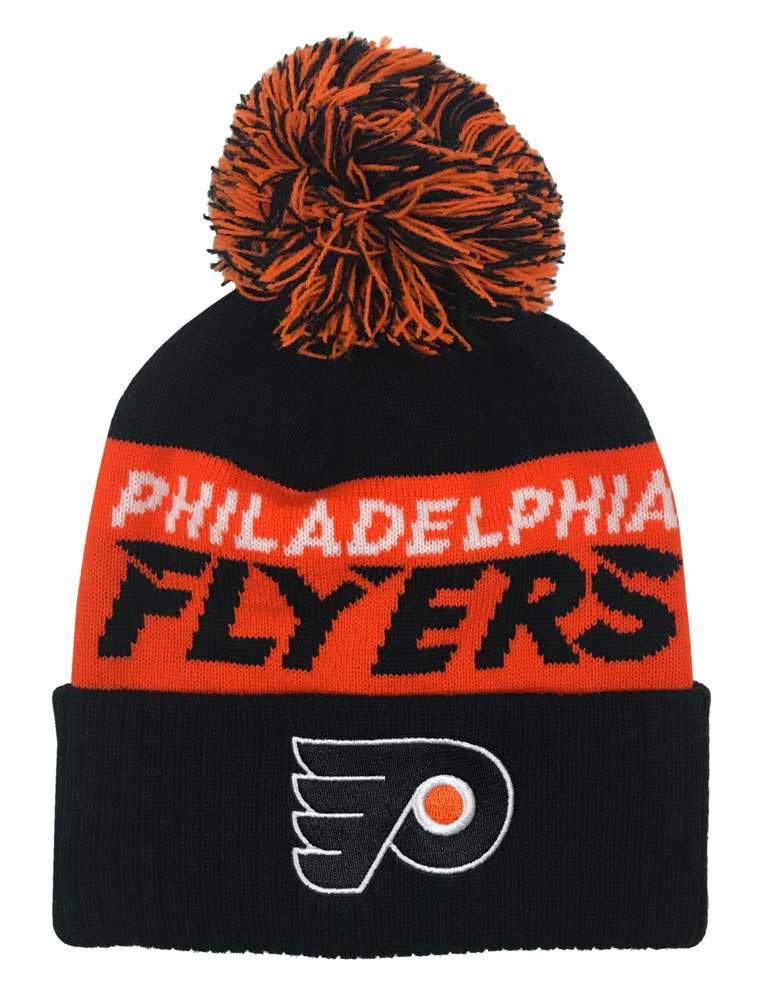 Adidas Men's Philadelphia Flyers NHL Hockey Knit Hat Beanie Skull Cap