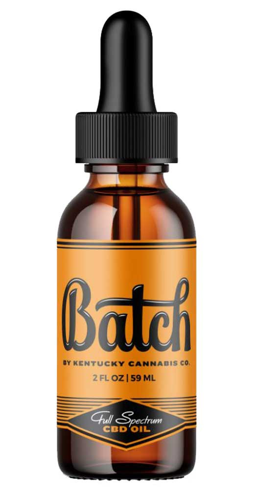 Kentucky Cannabis Co Batch CBD Oil 900 mg (2 oz btl) 15 mg CBD Hemp