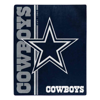 The Northwest NFL 50"x 60" Restructure Throw Blanket Football - Dallas Cowboys