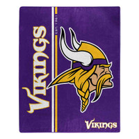 The Northwest NFL 50"x 60" Restructure Throw Blanket Football - Minnesota Vikings