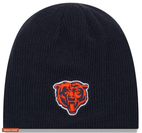 Fanatics NFL Chicago Bears Knit Hat Beanie Ski Stocking Cap Football