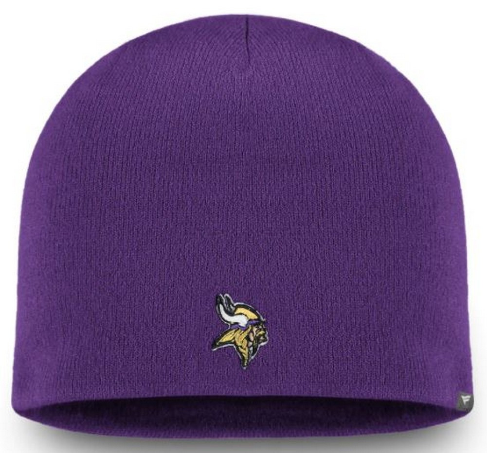 Fanatics NFL Minnesota Vikings Knit Hat Beanie Ski Stocking Cap