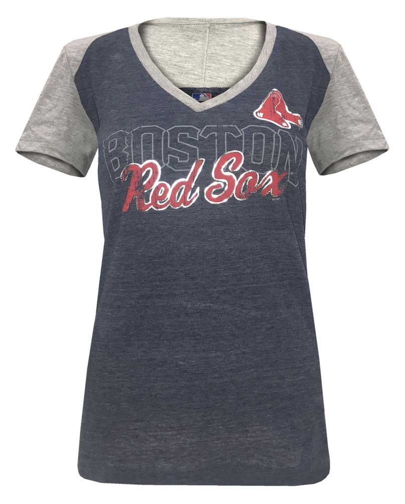 T-shirt Boston Red Sox Femme - Rouge, Taille S, Fanatics, Coton, Occasion Très Bon état