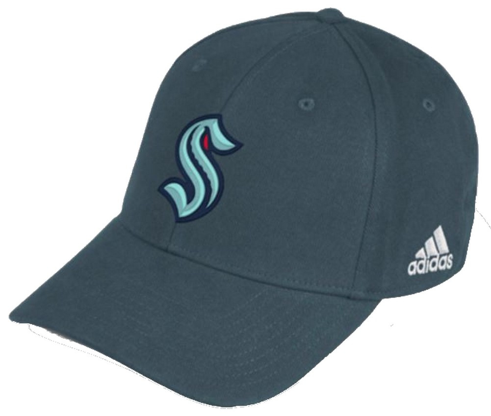 Adidas Mens Seattle Kraken Flex Fit Hat 