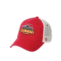 Zephyr Iowa State University Cyclones Knoxville Skyline Baseball Cap Hat IA