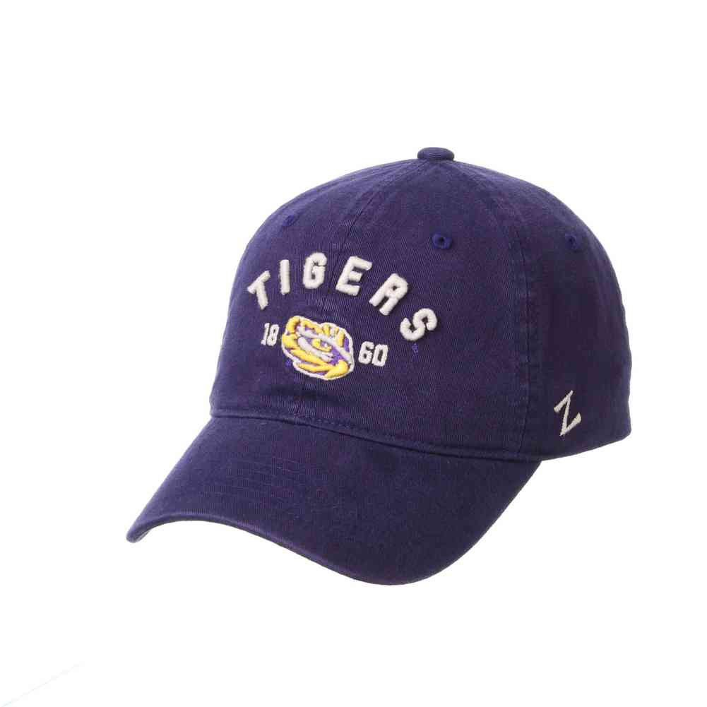 Zephyr Louisiana State University Frisco 1860 Tiger Baseball Cap Hat Baton Rouge Sports Diamond