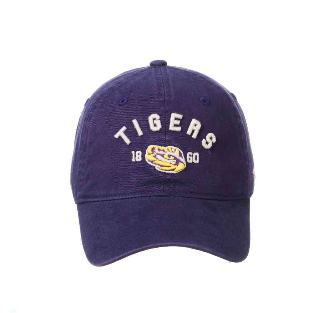 Zephyr Louisiana State University Frisco 1860 Tiger Baseball Cap Hat Baton Rouge Sports Diamond