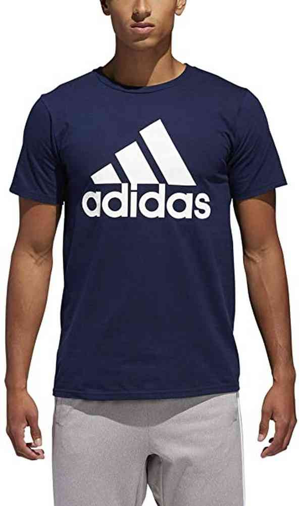 Adidas Men's Basic Bos Tee Sport Shirt T-Shirt Athletic Exercise Work Out  Colors - Sports Diamond
